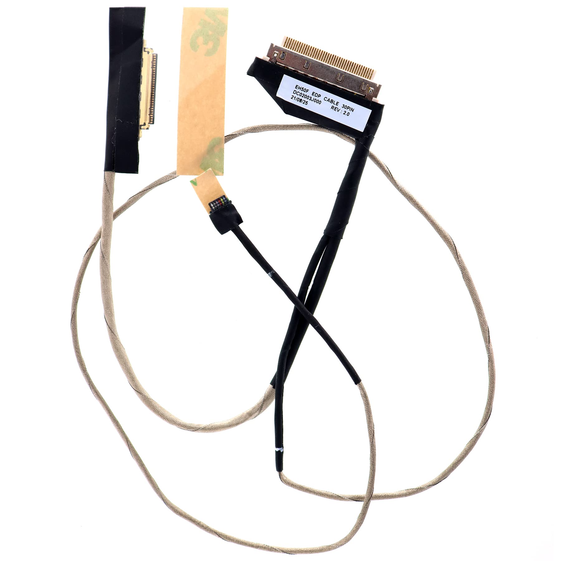 Amazon.com: Deal4GO 30-pin 60Hz FHD LCD Cable EH50F LVDS eDP Cable